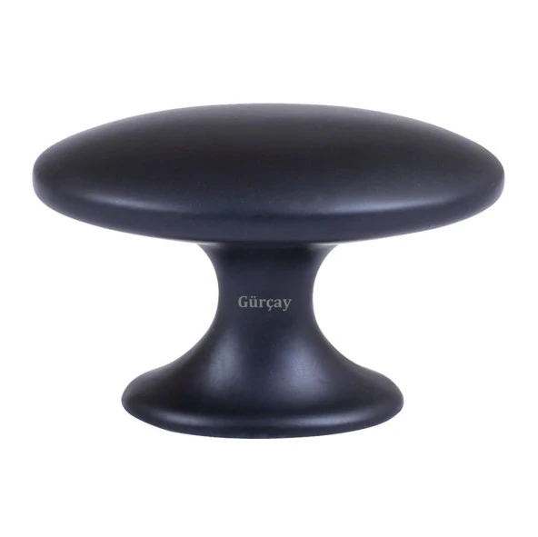 Luxury Arya Düğme Kulp Siyah - Resim 2