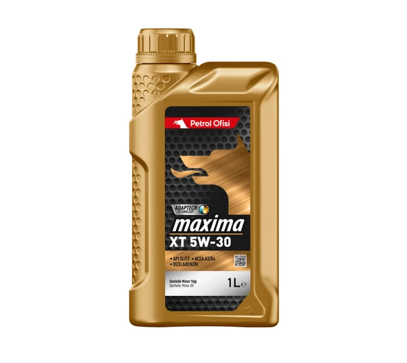 Petrol Ofisi Maxima XT 5W-30 Motor Yağı 1 Litre ürün görseli 1