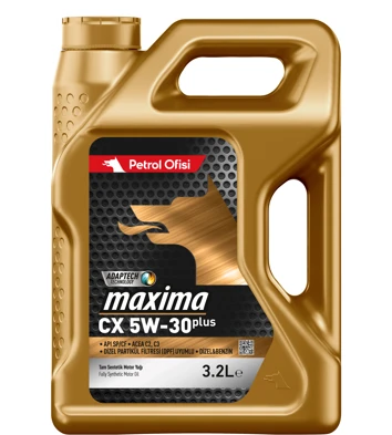 Petrol Ofisi Maxima Cx 5W-30 3.2 Litre Partiküllü Motor Yağı 2024 Üretim ürün görseli 1