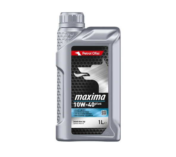 Petrol Ofisi Maxima 10W-40 Plus Motor Yağı 1 Litre ürün görseli 1