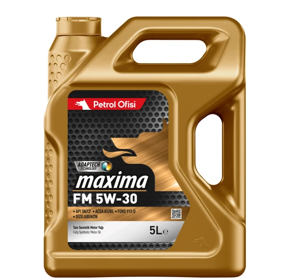 Petrol Ofisi Maxima FM 5W-30 Motor Yağ 5 Lt. ürün görseli 1