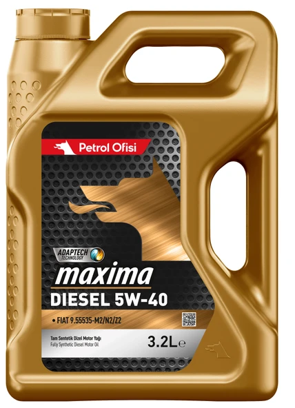 Petrol Ofisi Maxima Diesel 5W-40 3.2 litre Motor Yağı ürün görseli 1