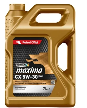 Petrol Ofisi Maxima CX 5W-30 Motor Yağı 7 Litre Partiküllü yağ ürün görseli 1