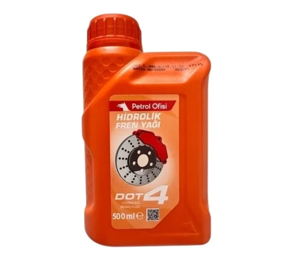 Petrol Ofisi Dot 4 500 ml Hidrolik Fren Yağı ürün görseli 1