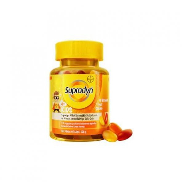 Supradyn Kids 60 Tablet 8699546080069 ürün görseli 1