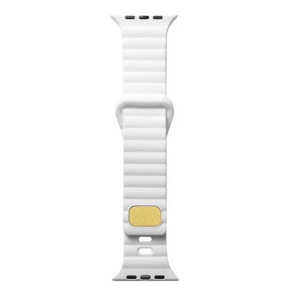 Gpack Apple Watch 4 5 38mm Kordon Silikon Metal Tokalı Ayarlanabilir KRD73 ürün görseli 1