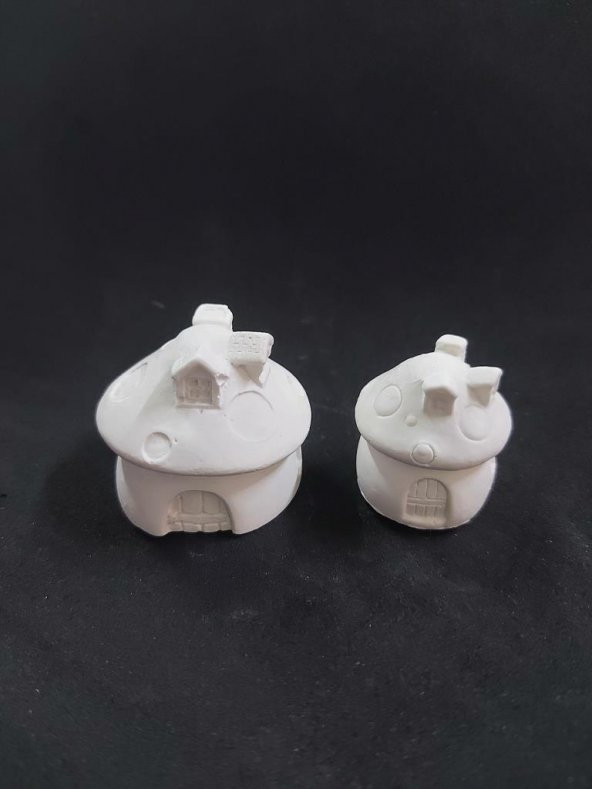 Mantar Evler 2 li Set 5x4cm+3,5x3,5cm ürün görseli 1