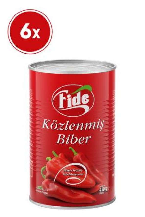 Fide Közlenmiş Biber 6 X 4200 G ürün görseli 1