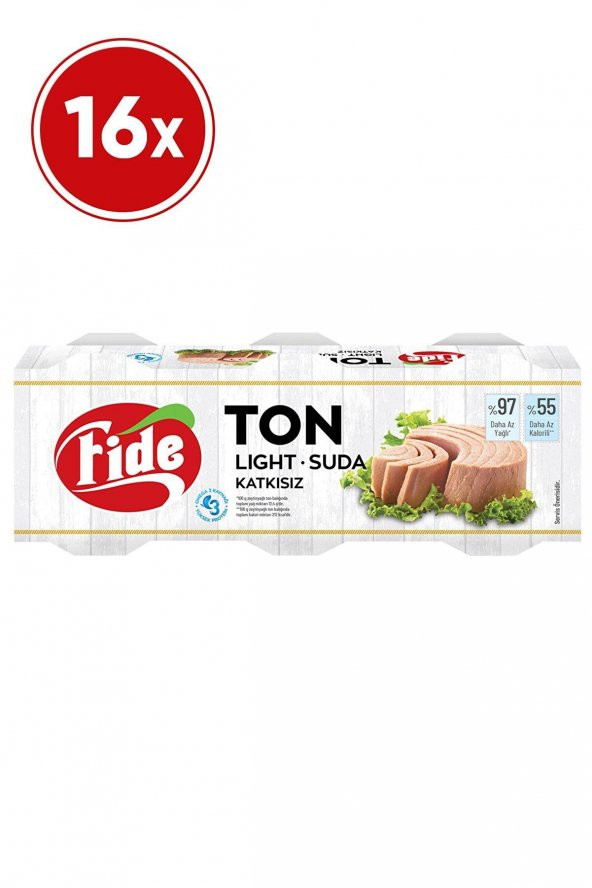 Fide Light Ton Balığı 48 x 80 G ürün görseli 1