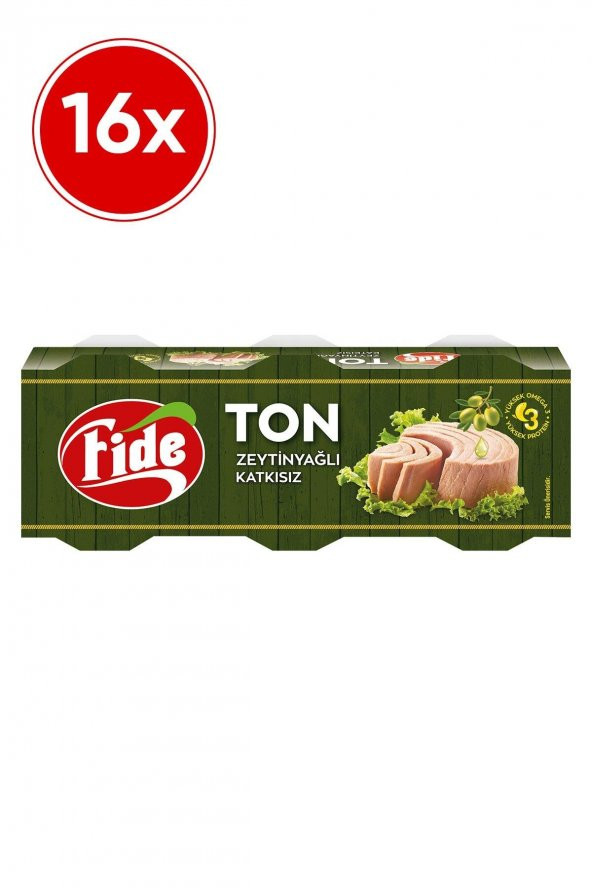 Fide Zeytinyağlı Ton Balığı 48 X 80 G ürün görseli 1