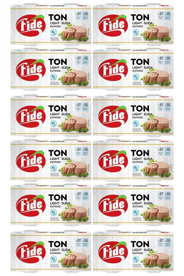 Fide Light Ton Balığı 24 X 160 G ürün görseli 1