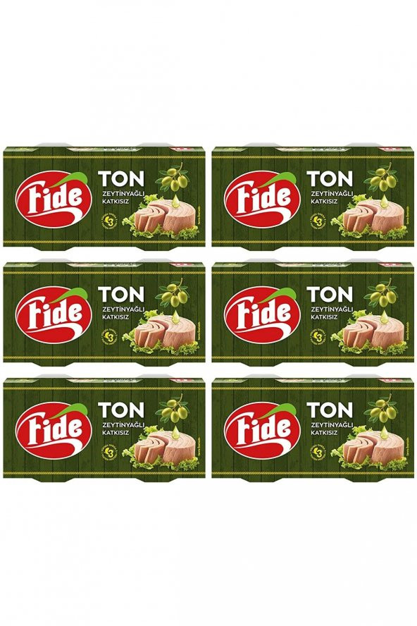 Fide Zeytinyağlı Ton Balığı 12 X 160 G ürün görseli 1