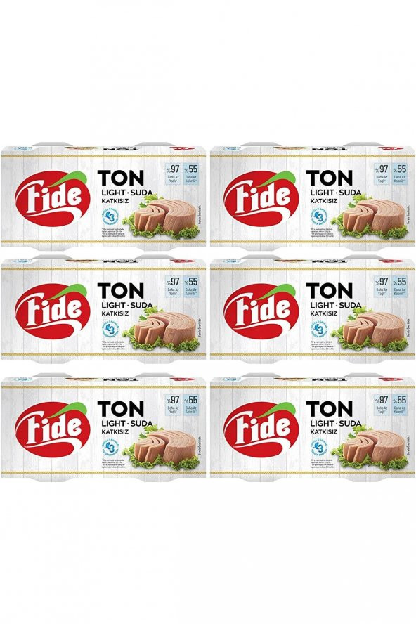 Fide Light Ton Balığı 12 X 160 G ürün görseli 1