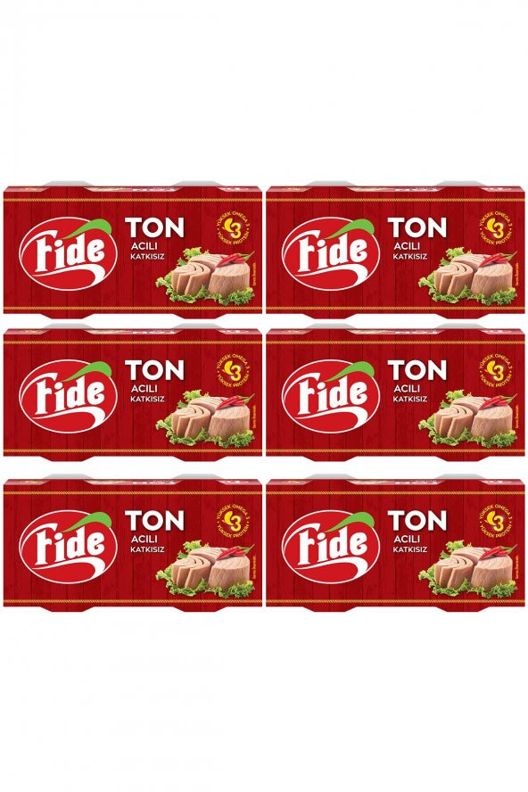 Fide Acılı Ton Balığı 12 X 160 G ürün görseli 1
