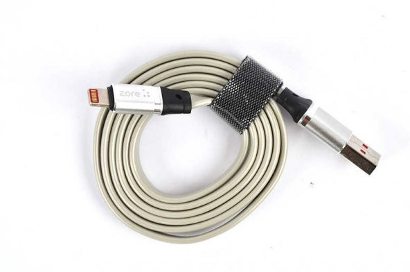 Zore Lightning Vera 2.4A 1Metre Usb Kablo - Resim 3