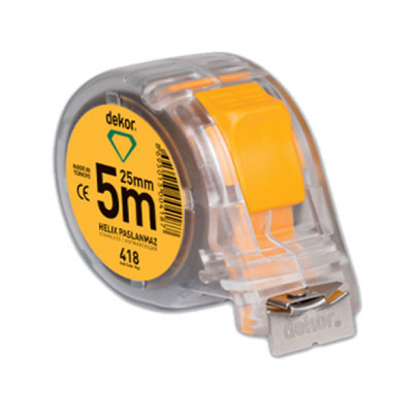 Dekor Şerit Metre Şeffaf 25MMX5MT ürün görseli 1