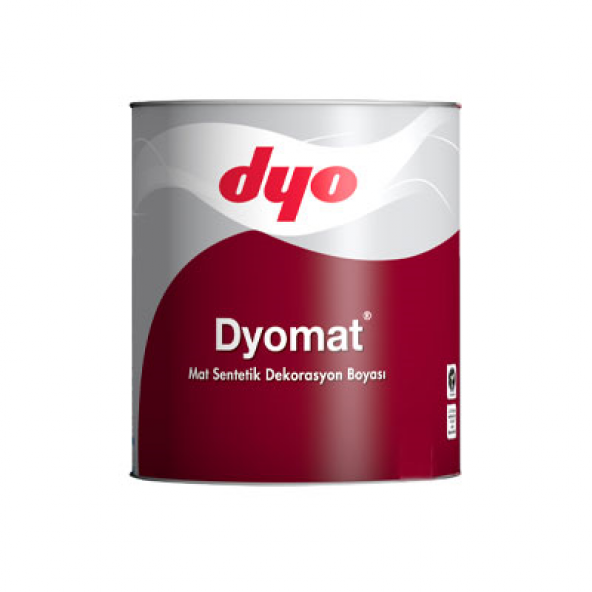 Dyo Dyomat Mat Sentetik Boya Beyaz 0.75 Lt. ürün görseli 1