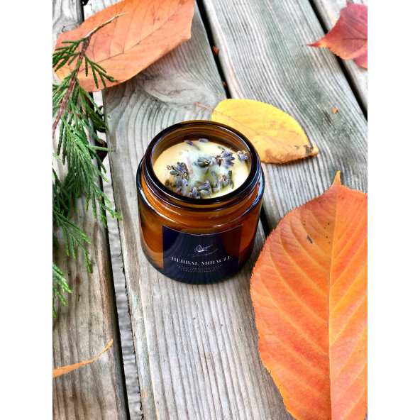 Herbal Miracle Lavantalı Soya Mum - Resim 2