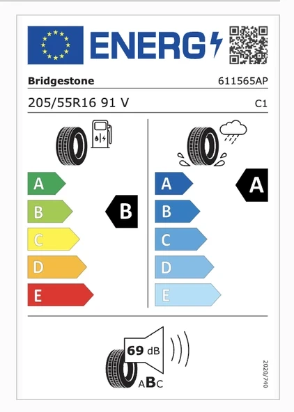 Bridgestone Turanza 6 205/55 R16 91V Yaz Lastiği - 2026 - Resim 2