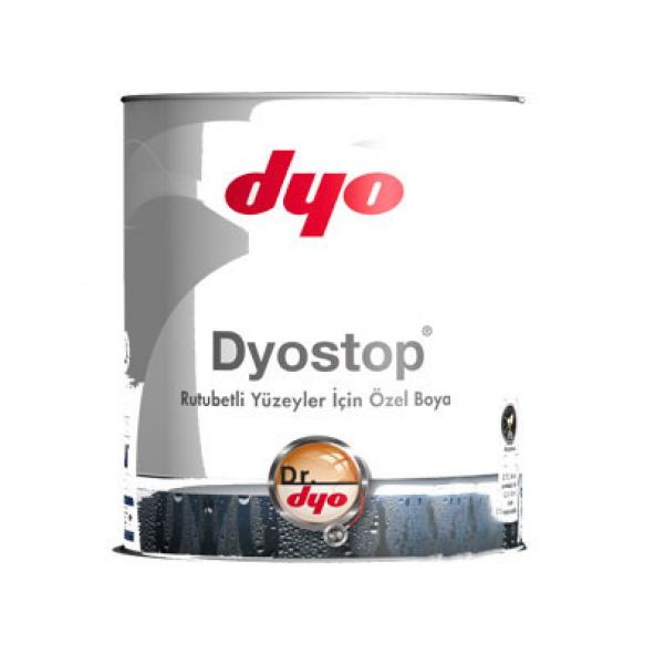 Dyo Dyostop Rutubetli Yüzey Boyası 0.75 Lt. ürün görseli 1