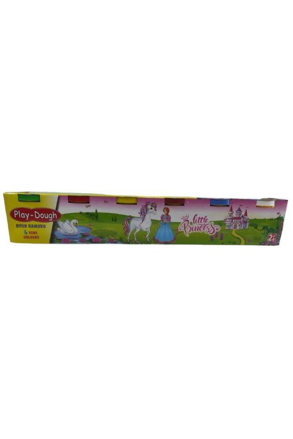 Oyun Hamuru 6 Lı Play-Dough Litte Princess 1 Paket Oyun Hamuru Seti 6 Renk ürün görseli 1