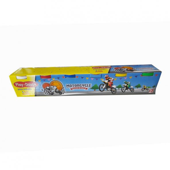 Oyun Hamuru 6 Lı Play-Dough Motorcycle 1 Paket Oyun Hamuru Seti 6 Renk ürün görseli 1