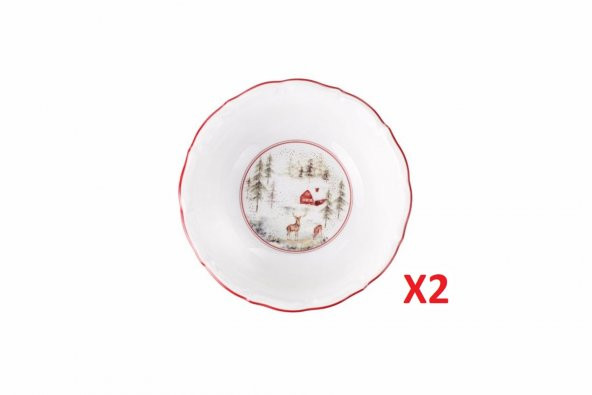 Porland Caribou Kase 16cm 2li 04AP022132 ürün görseli 1