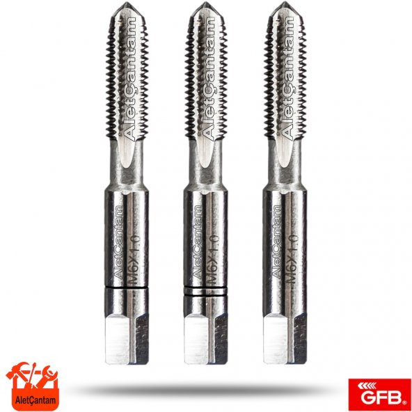 Gfb Kılavuz Hss Metrik 3Lü Takım Klavuz 3mm ürün görseli 1