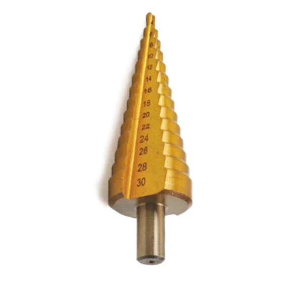 Gfb Kademeli Matkap Ucu Hss Kozalak Titanyum 4mm-32mm ürün görseli 1