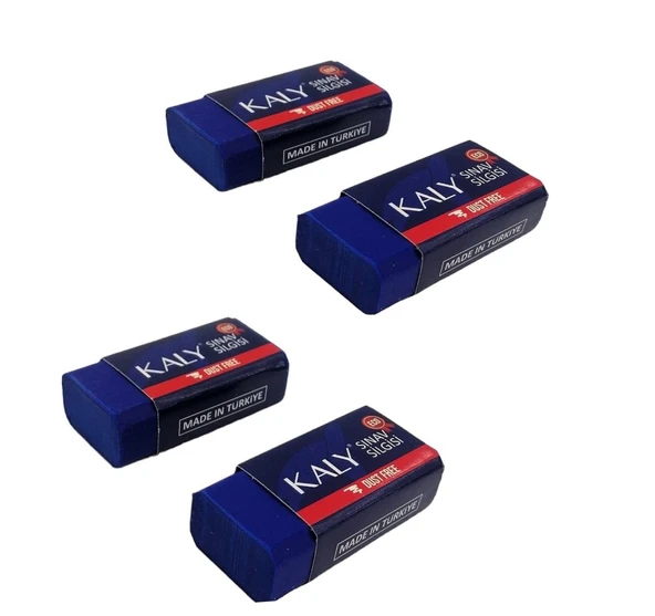 Kaly 4 Adet Mavi Sınav Silgisi ART.591 ürün görseli 1