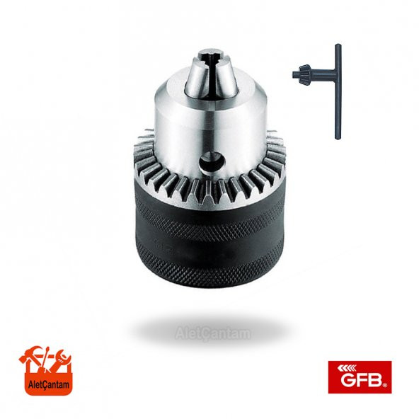 MATKAP MANDRENİ ANAHTARLI 2-13MM 1/2-20UNF ürün görseli 1