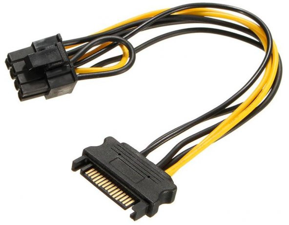 8 Pin - SATA Ekran Kartı Power Kablosu ürün görseli 1