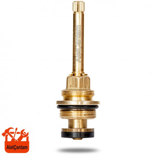 Aletçantam Ankastre Salmastra Geniş Tip 3/4 Stop Valf 9.5 CM ürün görseli 1
