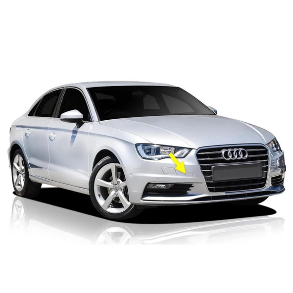 Audi A3 Sedan 2013-2016 Ön Tampon Çeki Çekme Demiri Kapağı 8V5807241 ürün görseli 1