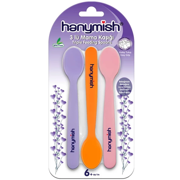 Hanymish 510 Mama Kaşığı 3 lü - Resim 4