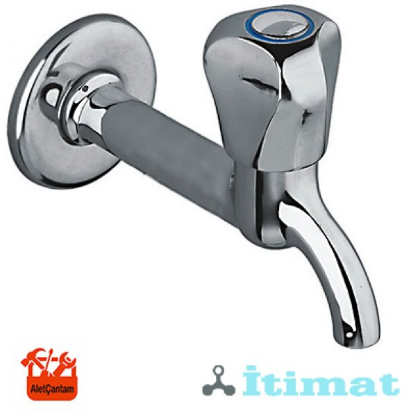 Musluk Lavabo Musluğu İtimat Alfa 208 Uzun Çeşme ürün görseli 1