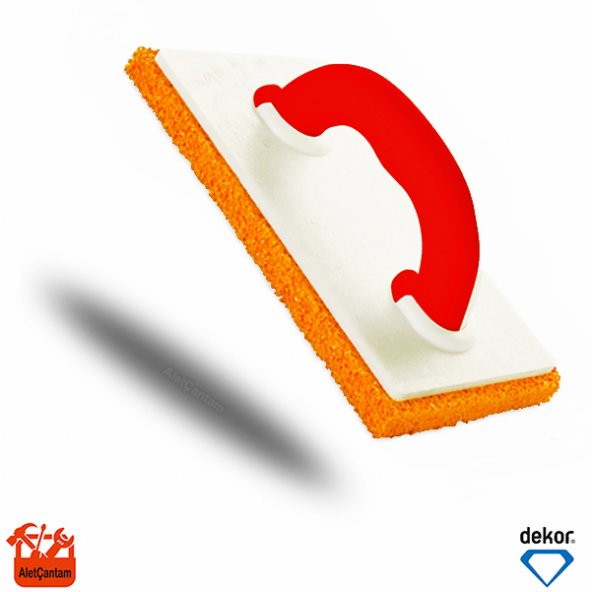 Dekor Kauçuklu Mala 14CM x 28CM Sünger Mala Ölçüsü ürün görseli 1