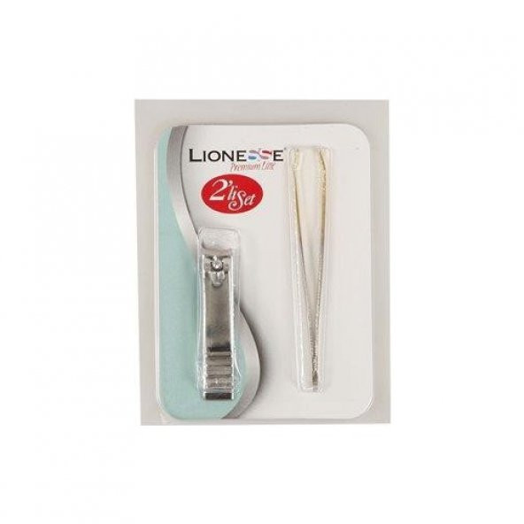 Tarko Lionesse Tırnak Makası Ve Cımbız 2Li Set 5108 ürün görseli 1