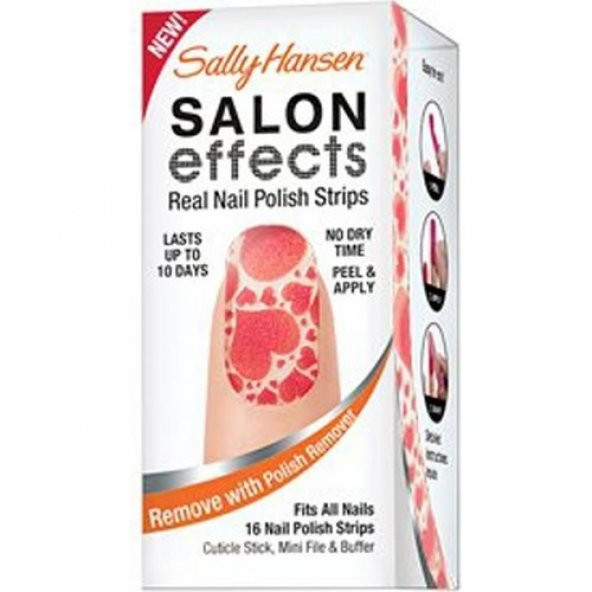 Sally Hansen Salon Effects- Gerçek Ojeden Yapılan Desenli Oje Bandı ürün görseli 1