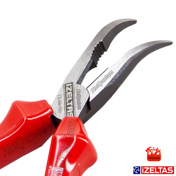 İzeltaş Eğri Uçlu Kargaburun Opak Eğri Kargaburnu 160 MM ürün görseli 1