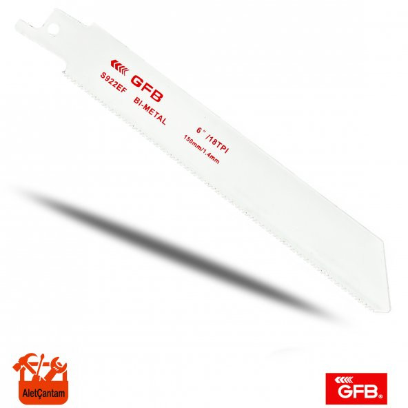 GFB TİLKİ KUYRUĞU TESTERE BIÇAĞI METAL 150MM ürün görseli 1