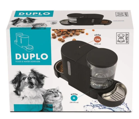 M-PETS DUPLO MAMA ve SU KABI HAZNELİ SİYAH 3L/1.3KG ürün görseli 1