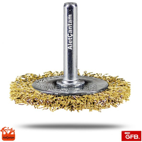 GFB MATKAP TEL FIRÇA PİMLİ DAİRE FIRÇA 50MM ürün görseli 1
