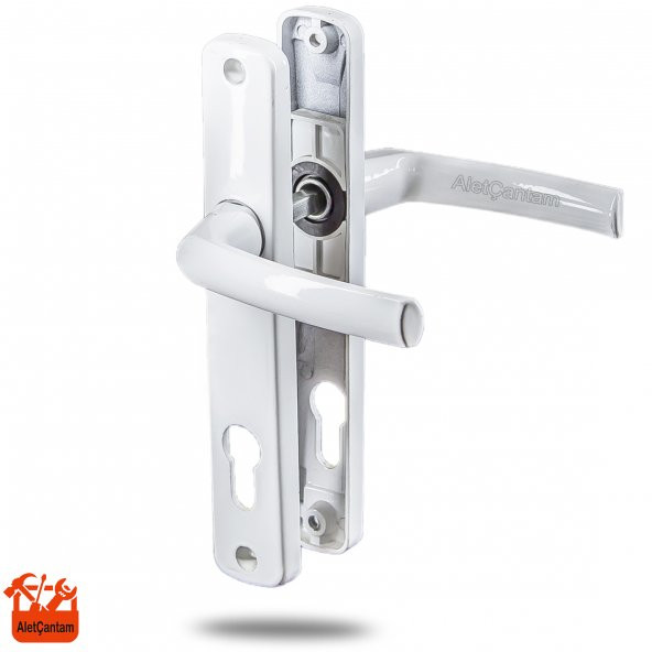 ALETÇANTAM PVC BALKON KAPI KOLU PİMAPEN PAKPEN (METAL ) BEYAZ ürün görseli 1
