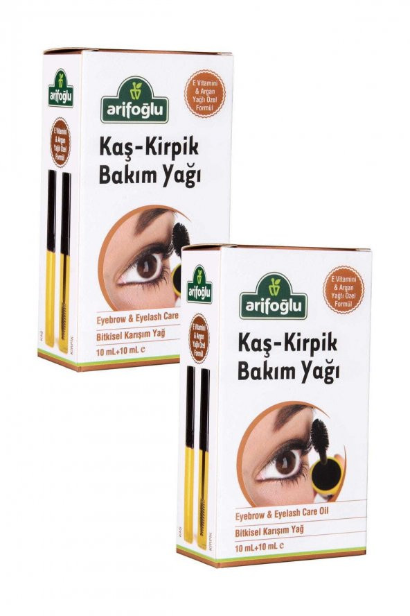 Arifoğlu  Kaş Kirpik Bakım Yağı 10 Ml 2 Kutu ürün görseli 1