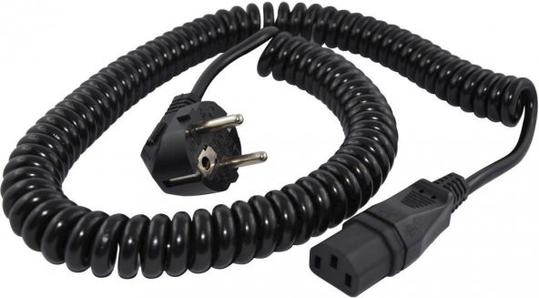 3x0.75 mm Helezon C13 Power Kablosu - 2 Metre ürün görseli 1