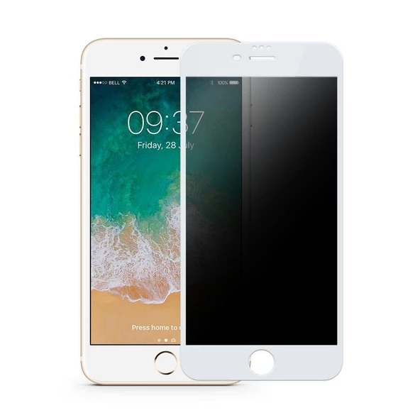 iPhone 6 / 6s Hayalet Privacy Gizli Seramik Mat Ekran Koruyucu Beyaz ürün görseli 1