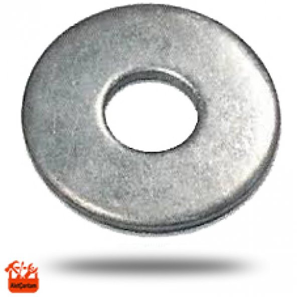 Galvanizli Demir Pul 3/16 (5mmX16mmX1mm) 100Lü Paket ürün görseli 1