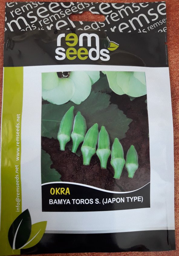 Bamya Tohumu Japon- 25g  (~ Takribi 250 Tohum) ürün görseli 1