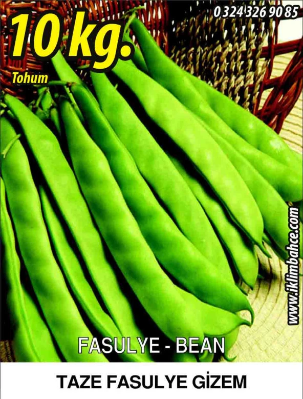 Fasulye Tohumu Gizem ( Oturak ) - 10 Kg ürün görseli 1